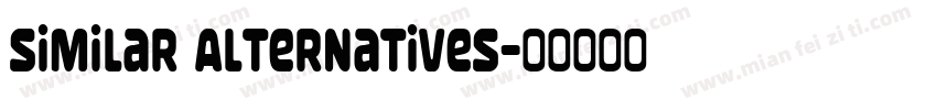 Similar Alternatives字体转换